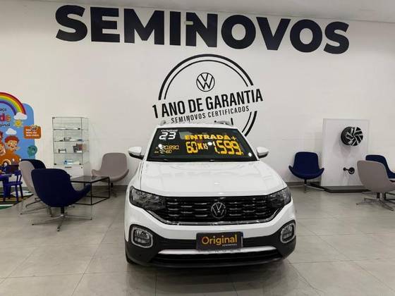 VOLKSWAGEN T-CROSS 1.4 250 TSI TOTAL FLEX HIGHLINE AUTOMÁTICO